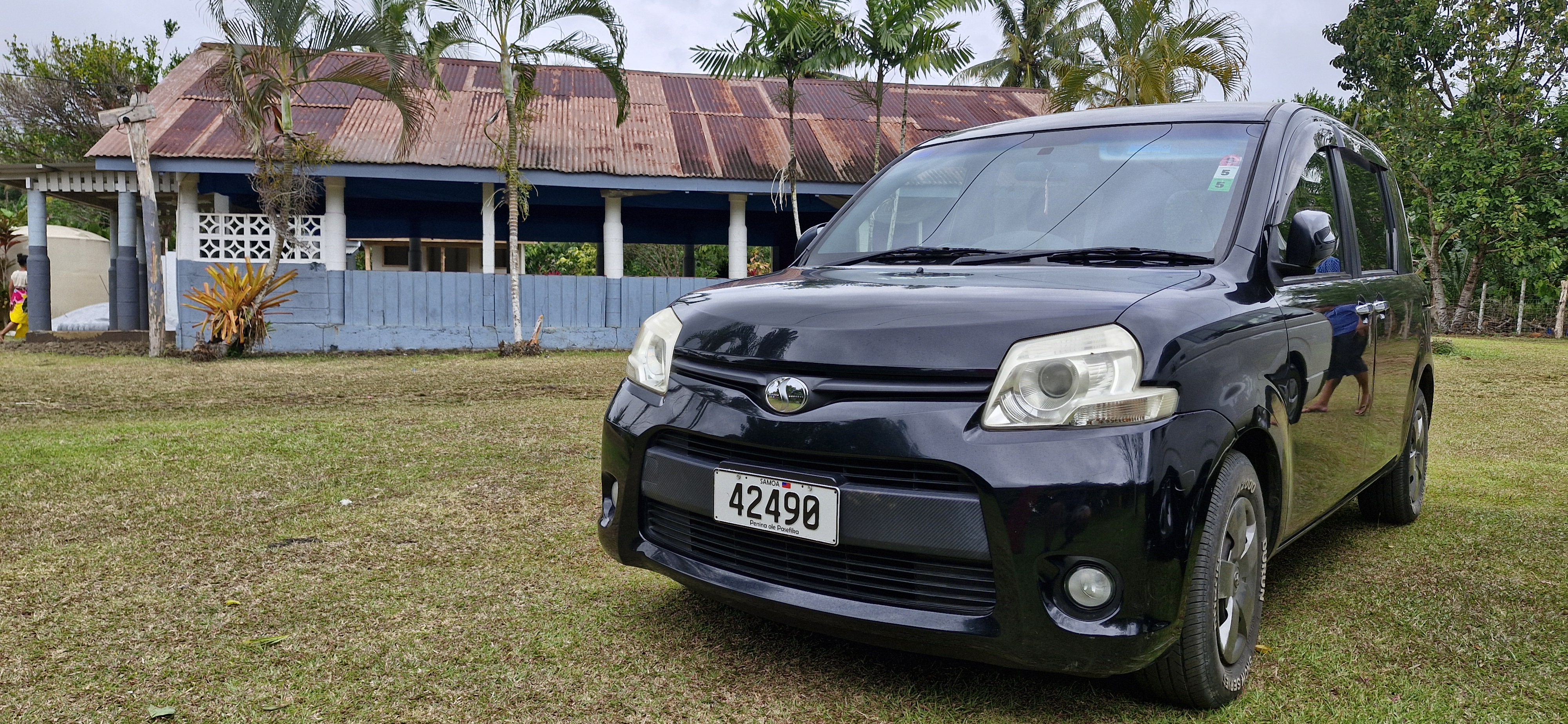 Image of Taueva's car