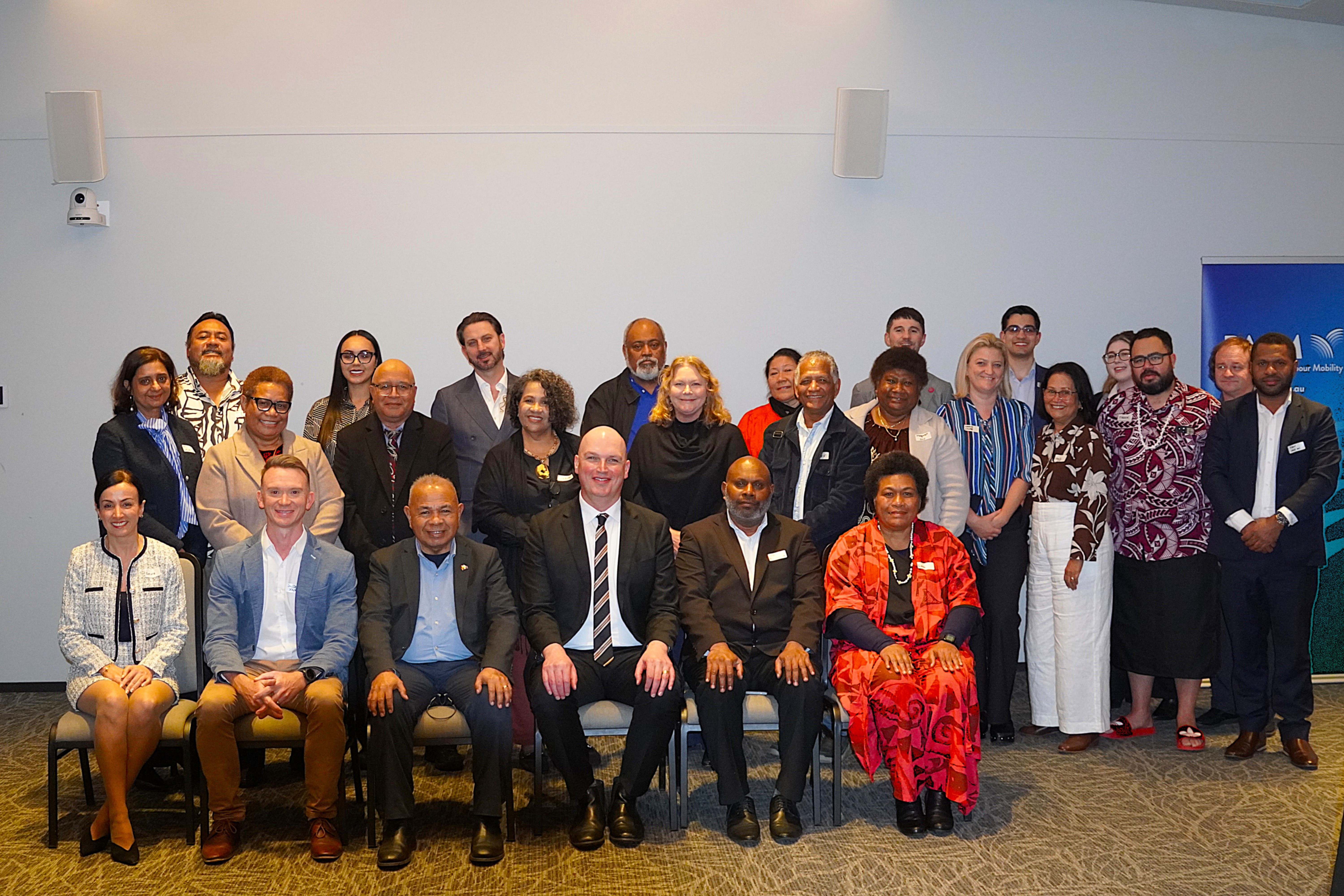 Image of participants at the Sydney disengagement stakeholder briefing