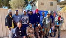 Group photo of ni-Vanuatu workers