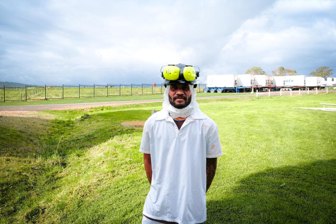 Junior - Solomon Islands worker