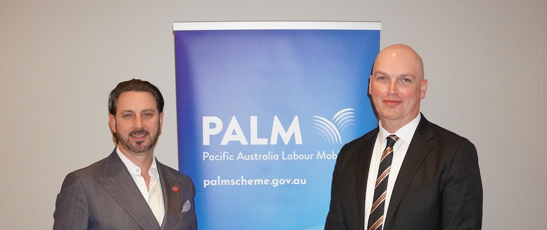 Image of Patrick Bryson and James Cockayne